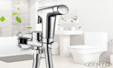 Hướng dẫn cách sử dụng vòi xịt toilet đúng cách