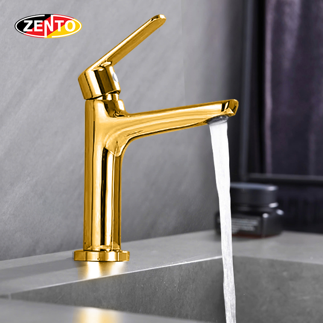 Vòi Lavabo lạnh Zento SUS2127-Gold Vòi Lavabo lạnh Zento SUS2127-Gold