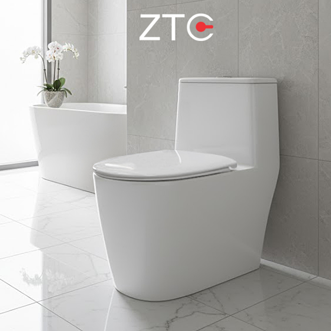 Bàn cầu 1 khối không viền Rimless Toilet ZTC-2162