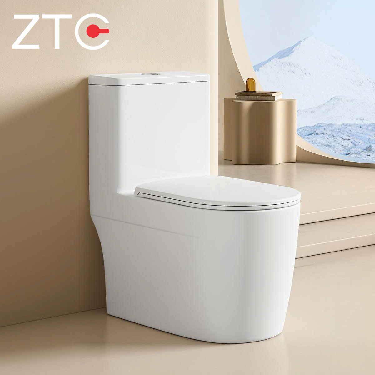 Bàn cầu 1 khối ZTC-2201