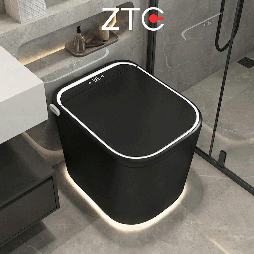 Bàn cầu thông minh Integrated Smart Toilet ZTC-BC5026 (Black & White)