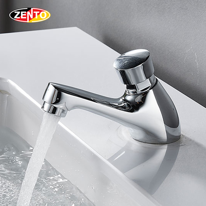 Vòi Lavabo lạnh bán tự động ZT2340 (Push) Vòi Lavabo lạnh bán tự động ZT2340 (Push)