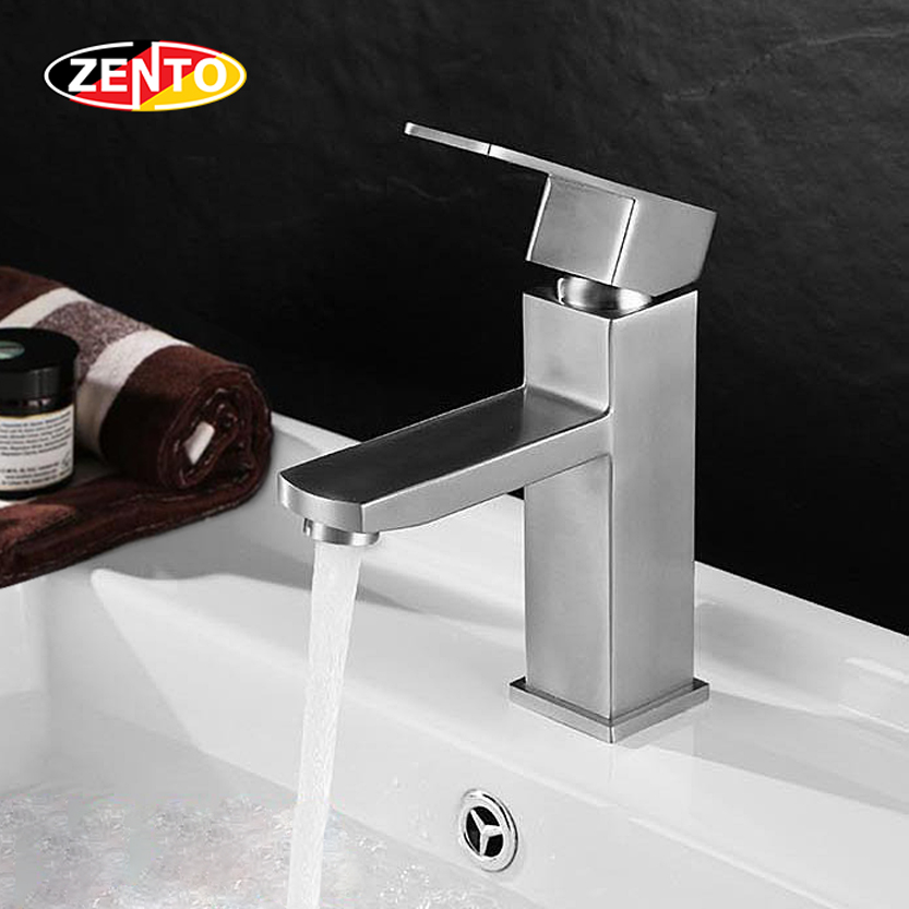 Vòi lavabo nóng lạnh inox304 SUS3324-EC