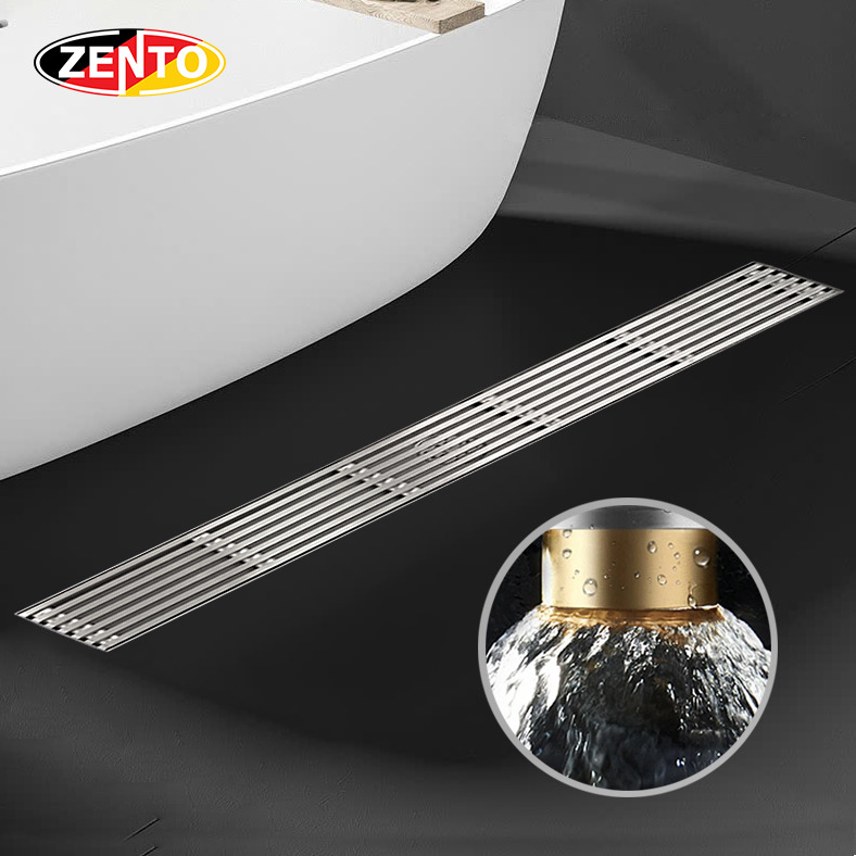 Thoát sàn chống mùi Linear Shower Drain ZT550-100AV (100x1000mm) Thoát sàn chống mùi Linear Shower Drain ZT550-100AV (100x1000mm)