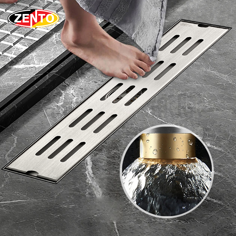 Thoát sàn chống mùi Linear Shower Drain ZT552-50AV (100x500mm) Thoát sàn chống mùi Linear Shower Drain ZT552-50AV (100x500mm)