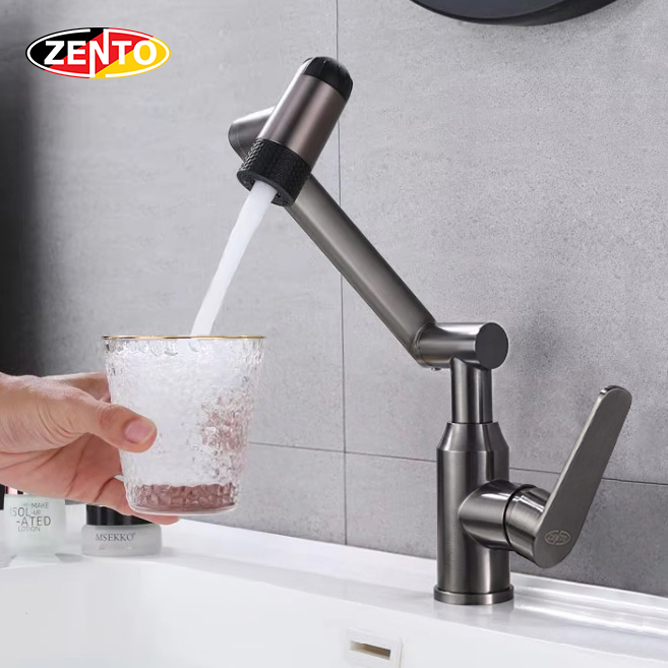 Vòi lavabo nóng lạnh đa năng SUS5534Gr