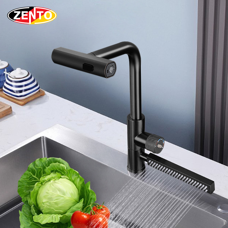 Vòi rửa chén bát 4in1 Waterfall faucet kitchen SUS5537B