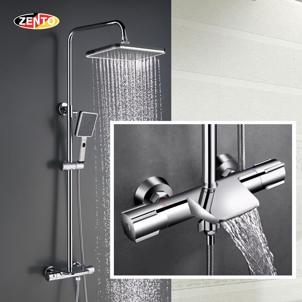 Bộ sen cây nóng lạnh Crystal series ZT8166 Bộ sen cây nóng lạnh Crystal series ZT8166