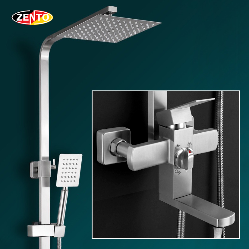 Bộ sen cây nóng lạnh inox304 SUS8204-Square Bộ sen cây nóng lạnh inox304 SUS8204-Square