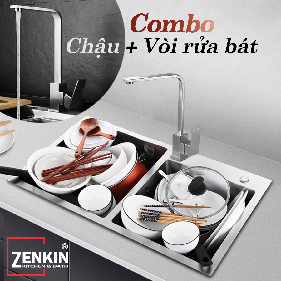 Combo 3 thiết bị nhà bếp Zenkin ZK805