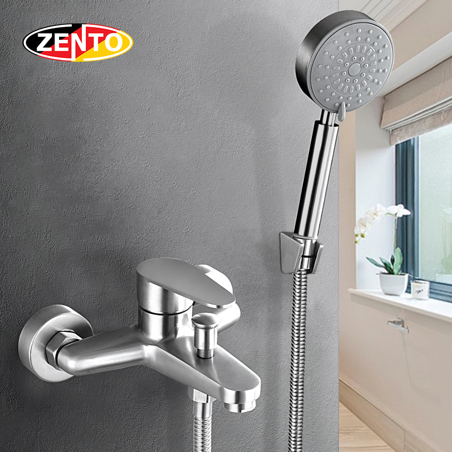 Bộ sen tắm nóng lạnh inox304 Zento SUS6068-EC