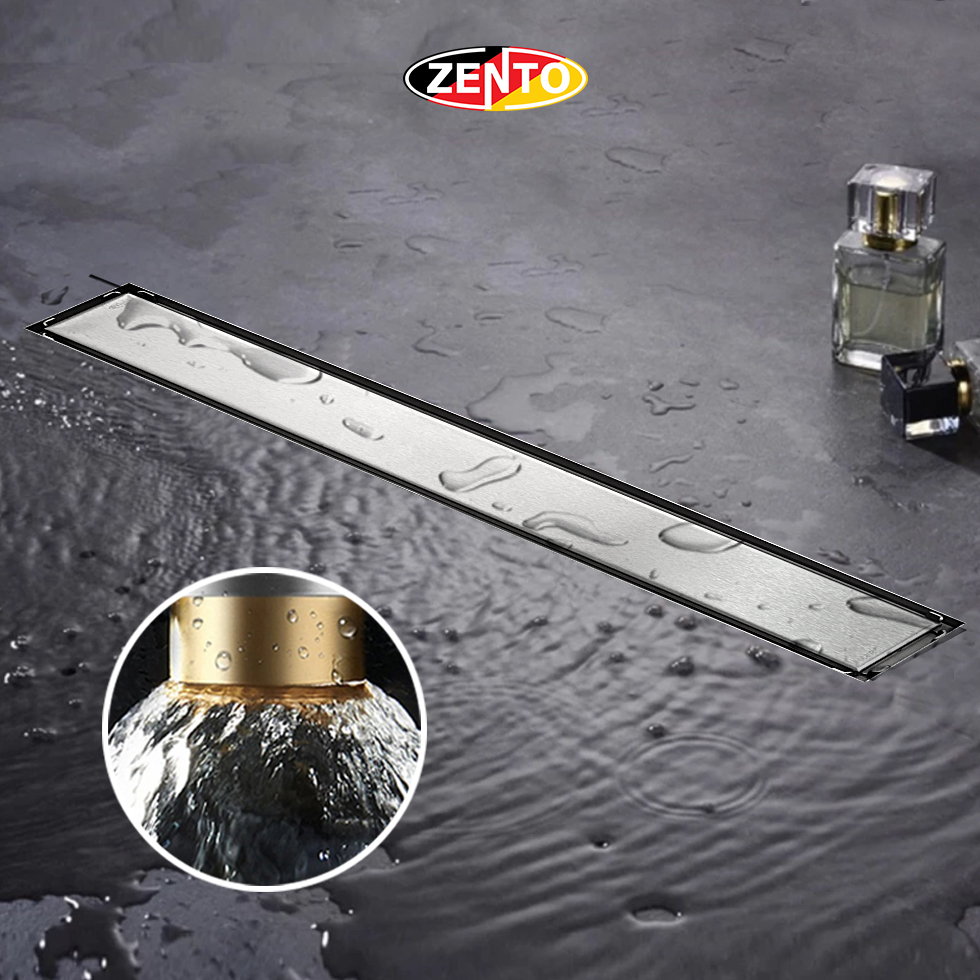 Thoát sàn chống mùi Linear Shower Drain ZT650-60AV (80x600mm) Thoát sàn chống mùi Linear Shower Drain ZT650-60AV (80x600mm)