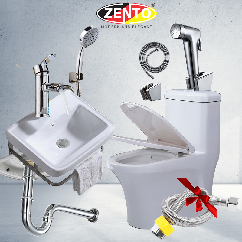 Combo 5 thiết bị vệ sinh Zento BS25