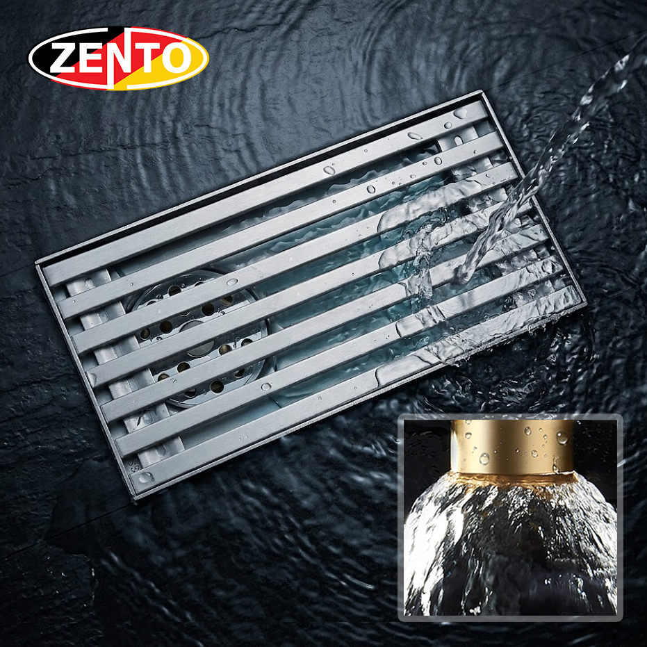 Thoát sàn Offset Linear Shower Drain ZT549-20AV (100x200mm)