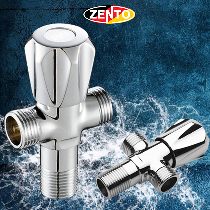 Van góc 2 đầu ra Angle Valve Dual Outlet ZT986