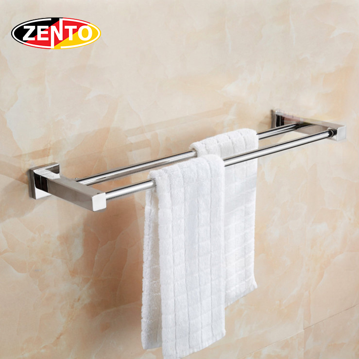 Giá vắt, treo khăn kép inox Zento HA4509-1