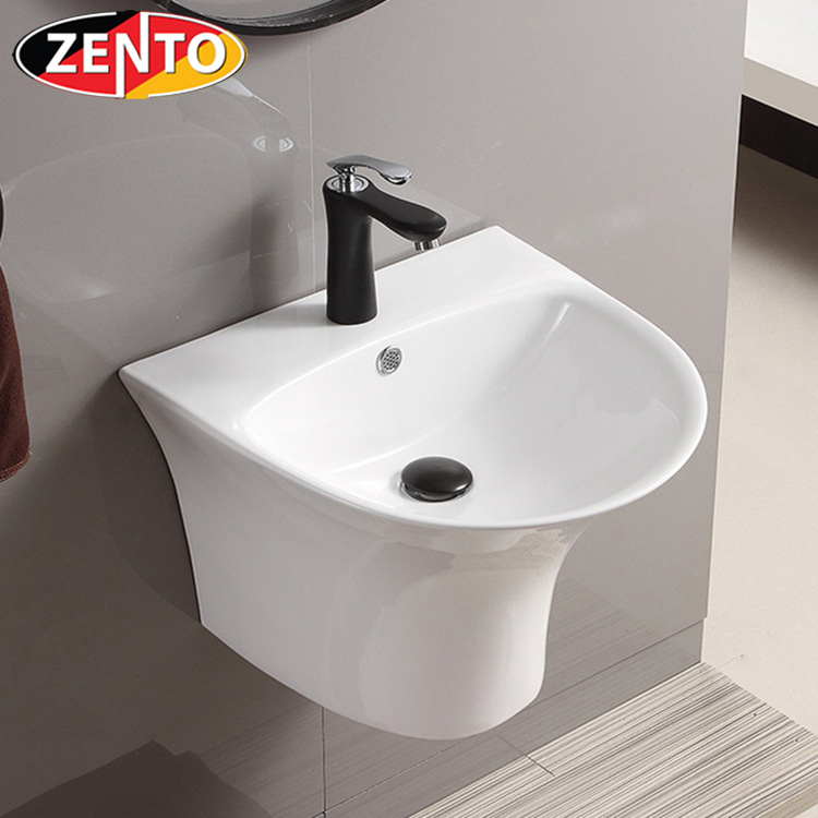 Chậu lavabo treo tường Luxury Zento LV500A
