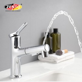 Vòi lavabo nóng lạnh Pull down Spray ZT2131-1C (innovation gargling spout)