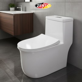 Bàn cầu 1 khối không viền Rimless Toilet BC2192-2025