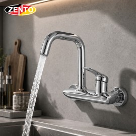 Vòi rửa chén bát nóng lạnh gắn tường ZT2202 Vòi rửa chén bát nóng lạnh gắn tường ZT2202
