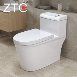 Bàn cầu 1 khối không viền Rimless Toilet ZTC-2229