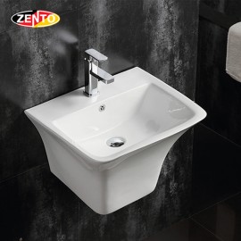 Chậu lavabo treo tường Luxury Zento LV500Q (403)