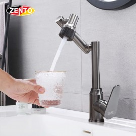 Vòi lavabo nóng lạnh đa năng SUS5519Gr