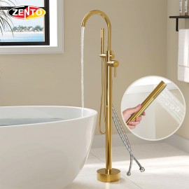 Vòi sen đứng bồn tắm Zento ZT6173-Gold (Floor Spout 6501)