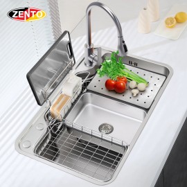 Chậu rửa chén, bát inox 1 hố HD7848TM-304