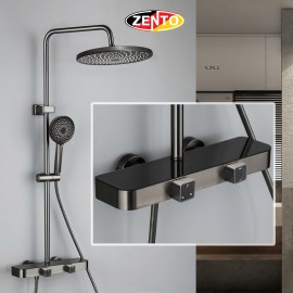 Bộ sen cây nóng lạnh Luxury Shower ZT8714-Gr