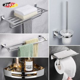 Bộ 5 phụ kiện nhà tắm Zento AL14 (910) Bộ 5 phụ kiện nhà tắm Zento AL14 (910)