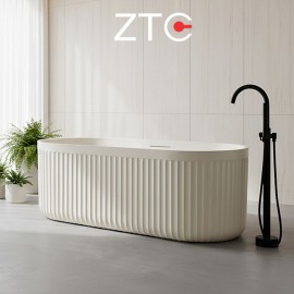 Bồn tắm nằm Roman Freestanding Stone Bath ZTC-D006 (Cheese) Bồn tắm nằm Roman Freestanding Stone Bath ZTC-D006 (Cheese)
