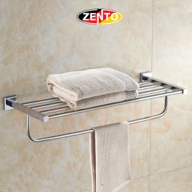 Giá để đồ kết hợp treo khăn inox Zento HA4513