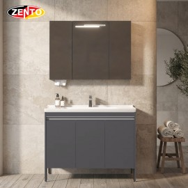 Bộ tủ lavabo gương đèn Led LV1150-Dark Grey (L581) Bộ tủ lavabo gương đèn Led LV1150-Dark Grey (L581)