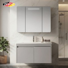 Bộ tủ lavabo gương đèn Led LV1178-Light grey(M82) Bộ tủ lavabo gương đèn Led LV1178-Light grey(M82)