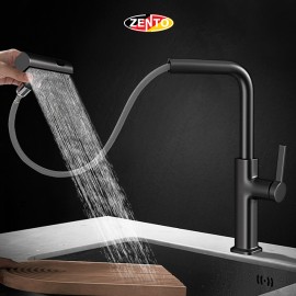 Vòi rửa chén bát 3in1 Waterfall faucet kitchen ZT5538B (Dây rút)