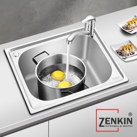 Chậu rửa chén, bát 1 hố Zenkin kitchen sink ZK4539TM