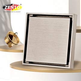 Thoát sàn chống mùi Square Shaped ZT532Brushed-L (120x120)