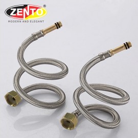 Bộ 2 dây cấp nước inox Zento ZDC403