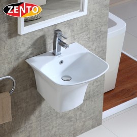 Chậu lavabo treo tường Luxury Zento LV500D-450.