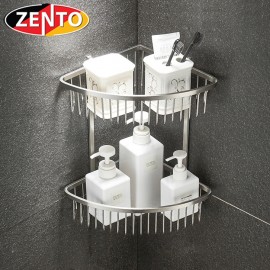 Giá góc 2 tầng inox304 Zento HC1281-1V