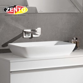 Chậu lavabo đặt bàn Zento LV071 (610x465x140mm)