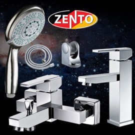 Cặp đôi sen tắm và vòi lavabo Zento CB002