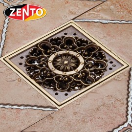 Thoát sàn chống mùi giả cổ 3D Zento ZT611