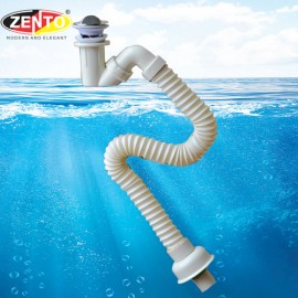 Bộ xi phông & ống xả mềm lavabo ZXP028-G