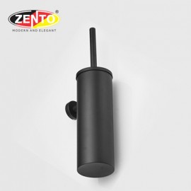 Bộ chổi cọ toilet inox Black series HC6817 (Toilet brush holder)