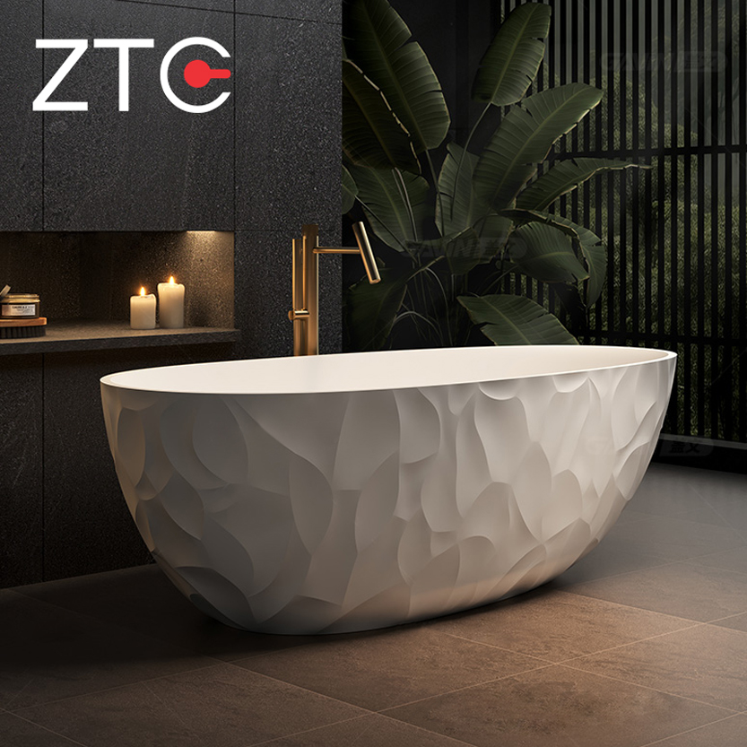 Bồn tắm đá Solid Surface cao cấp ZTC-S112