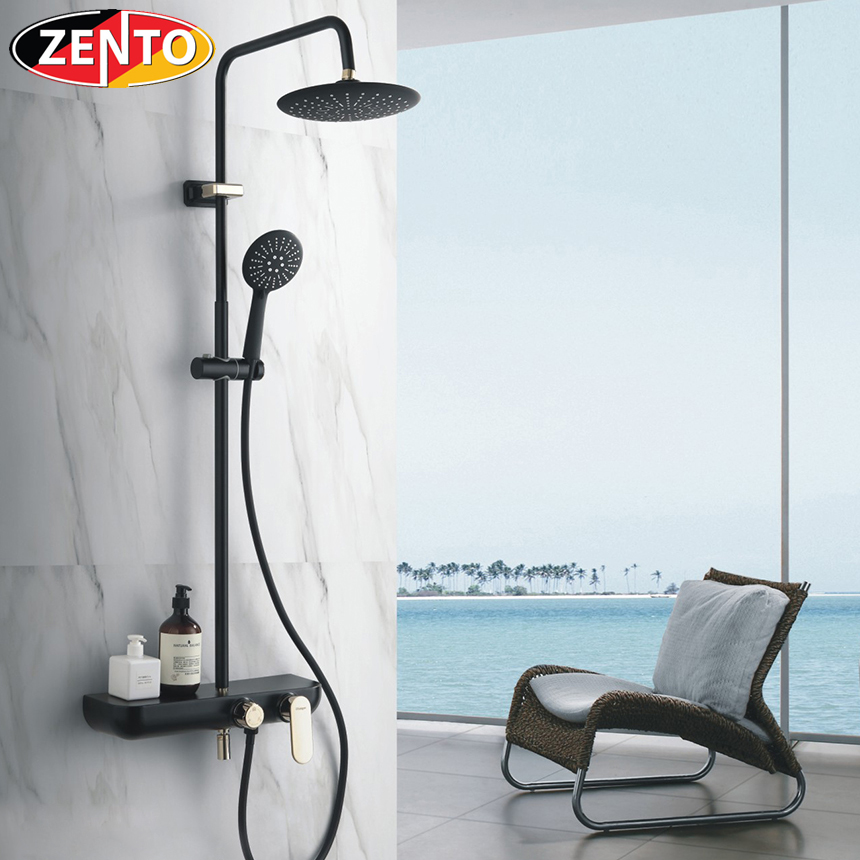 Bộ sen cây nóng lạnh Luxury Shower ZT8020-Black