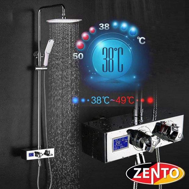 Sen cây nhiệt độ màn hình LCD Zento ZT-LG500 Sen cây nhiệt độ màn hình LCD Zento ZT-LG500