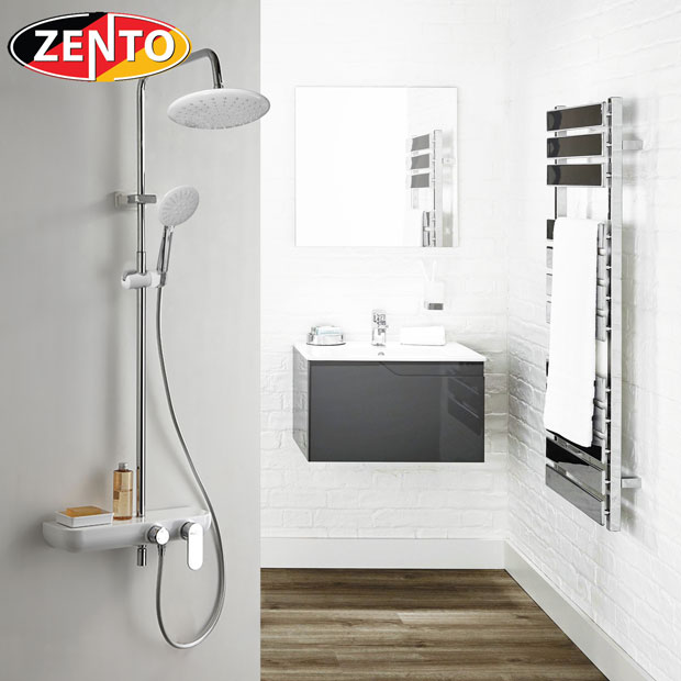 Bộ sen cây nóng lạnh Luxury Shower ZT8020-White Bộ sen cây nóng lạnh Luxury Shower ZT8020-White